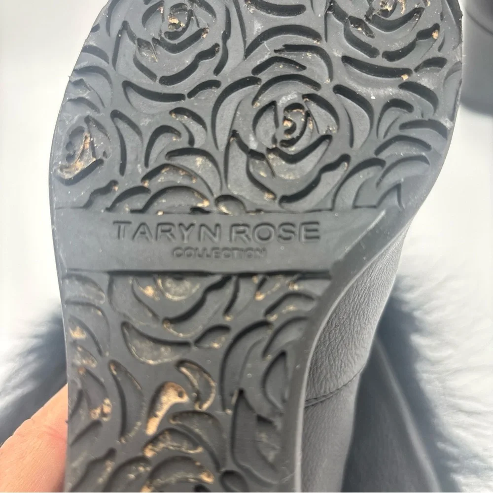 Taryn‎ Rose Black Winter Wedge Boots